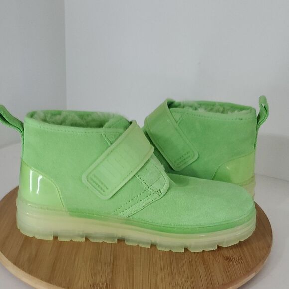 UGG Neumel Womens Size 8 Clear Chukka Suede Boots Parakeet Green 1137030 - Picture 8 of 16